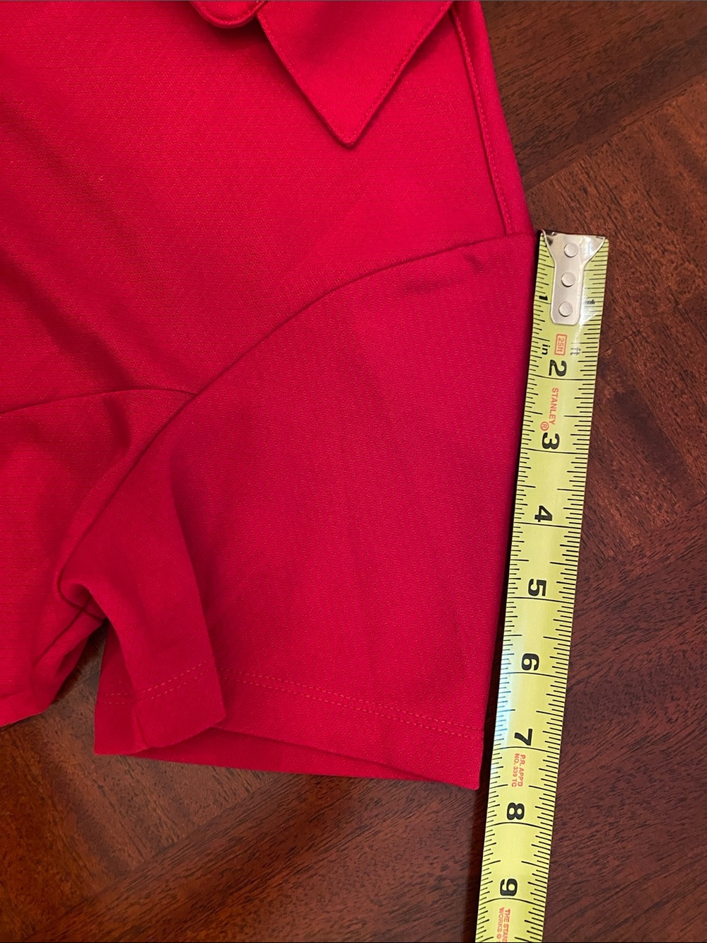 Lady Hagen Red Short-Sleeve Hydro Dri Polo Top Size L - Picture 7 of 8